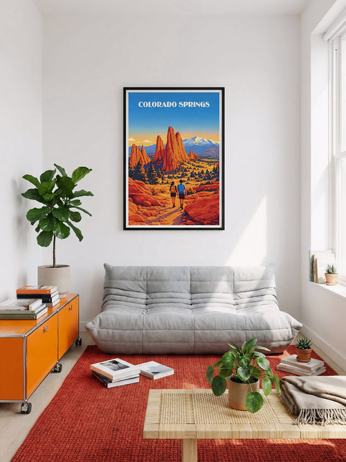 Affiche Colorado Springs - Ama Posters