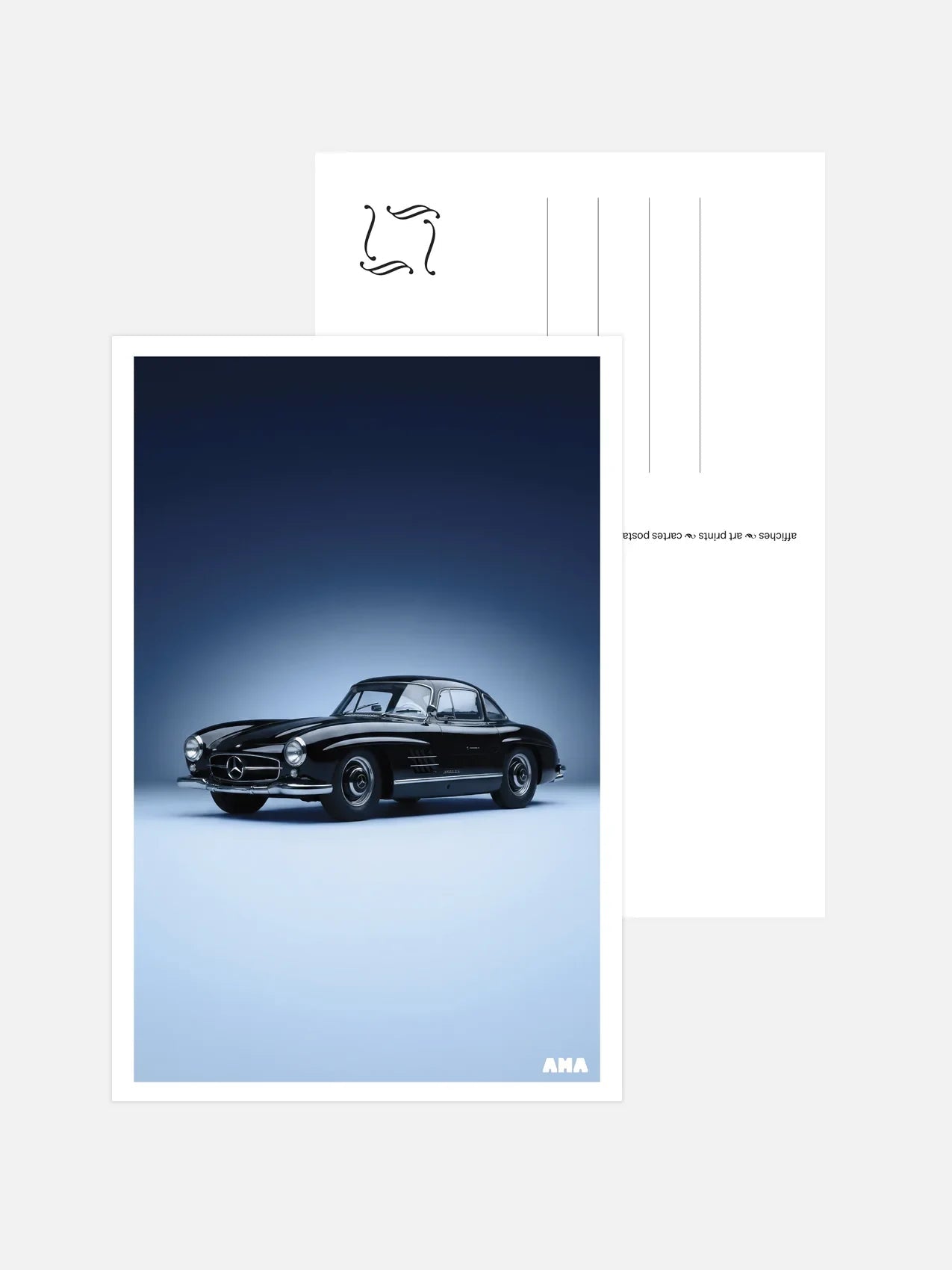 Carte Postale Mercedes - Benz 300 SL - Ama Posters