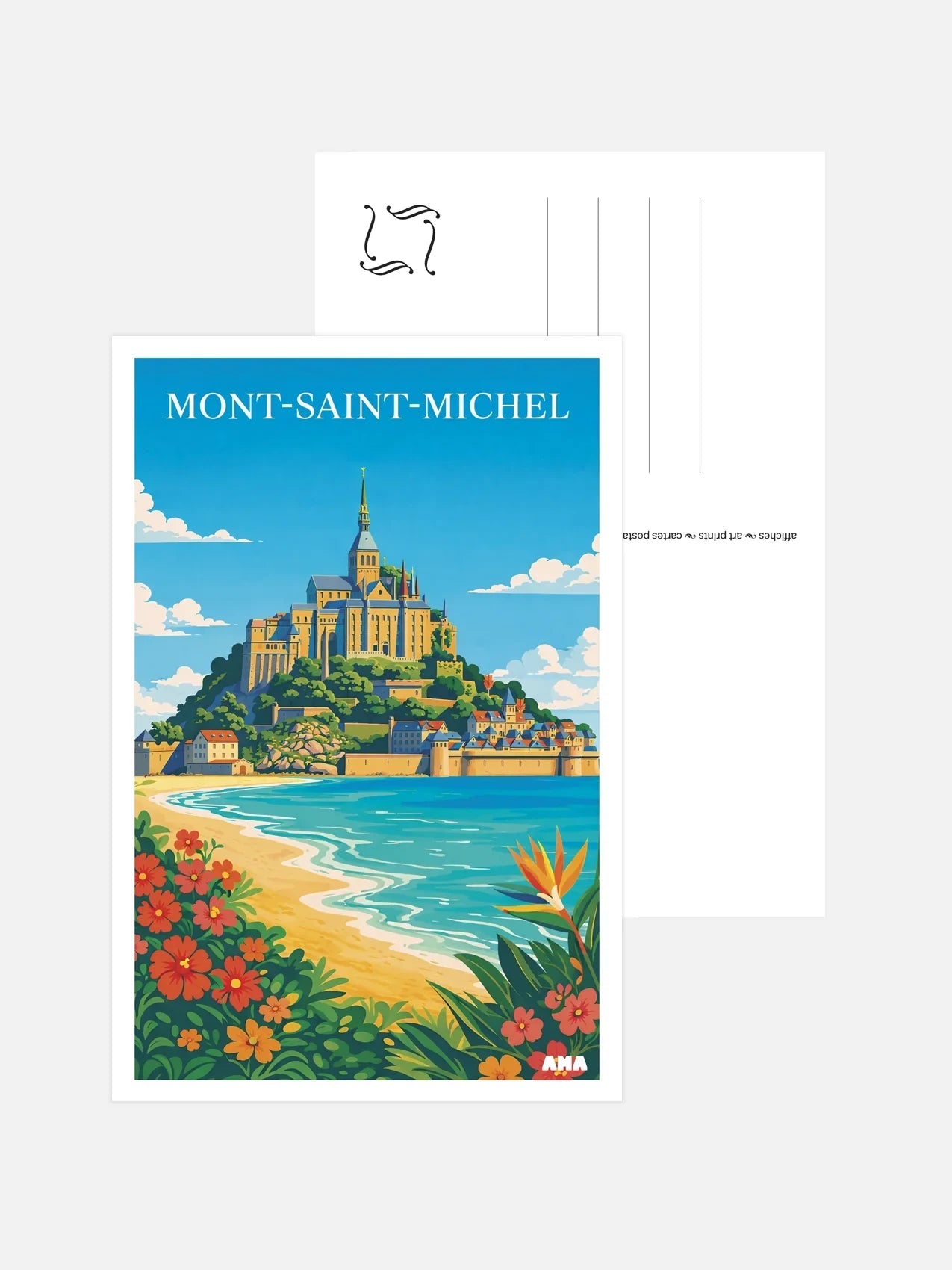 Carte Postale Mont - Saint - Michel - Ama Posters